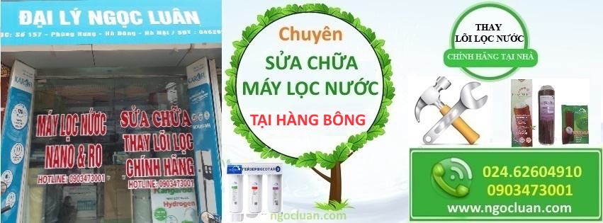 sua may loc nuoc tai hang bong