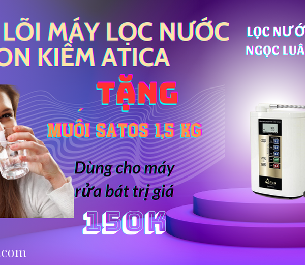 thay loi may loc nuoc ion kiem atica