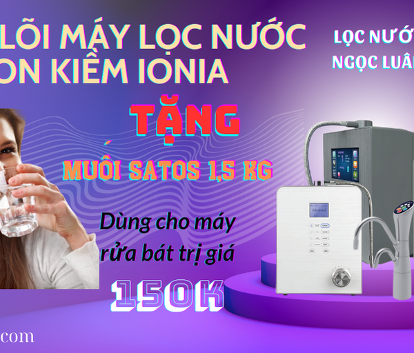 thay loi may loc nuoc ion kiem ionia