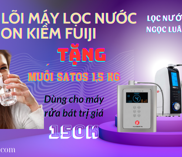 thay loi may loc nuoc ion kiem fuiji smart