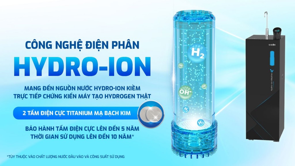 may loc nuoc hydro ion kiem Kae-s68