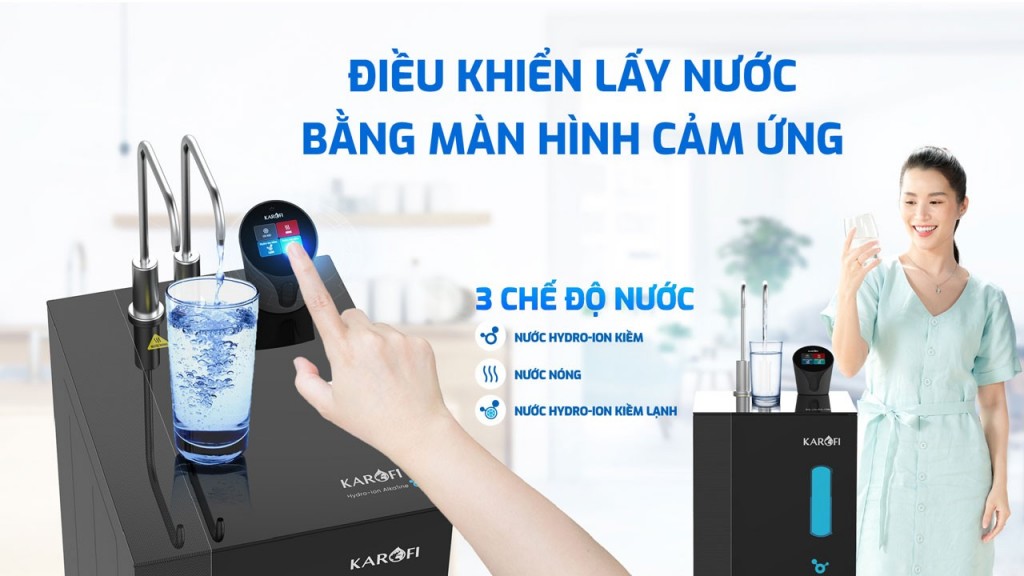 may loc nuoc ion kiem karofi kae-s86